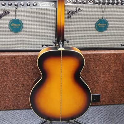 2022 Epiphone Inspired by Gibson J-200 Acoustic-Electric Guitar w/Case! Aged Vintage Sunburst! VERY NICE!!! image 5