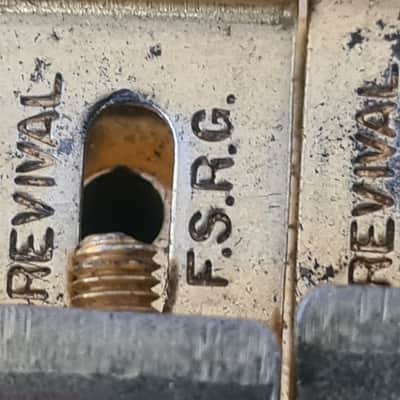 1980s Fernandes Revival RST-80 F.S.R.G Stratocaster Tremolo bridge image 6