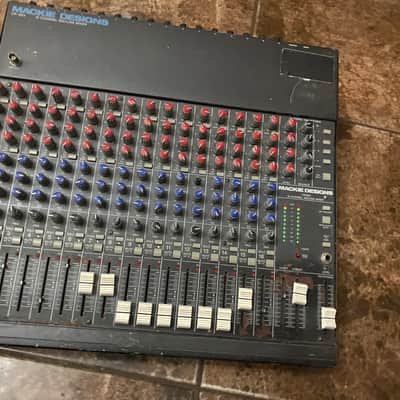 Mackie CR1604 + XLR10 16-Channel Mic / Line Mixer 1990s - Dark Gray image 4