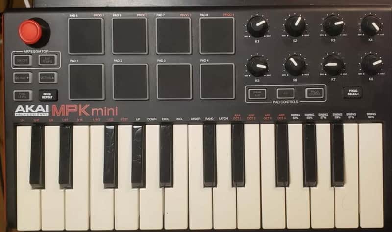 Akai MPK mini MK2 25 Key Electronic keyboard image 1