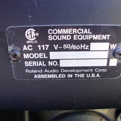 Roland JC-90 Jazz Chorus 85 watt Guitar Amp Combo - Tested! image 8