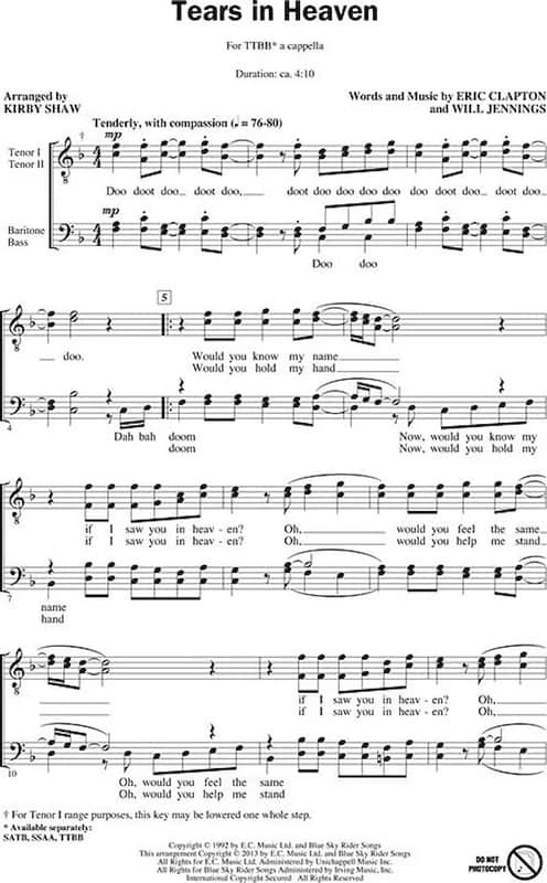 Tears in Heaven image 1