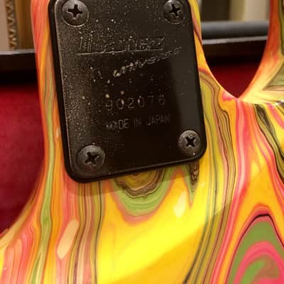 Ibanez Universe UV77 MC - Multicolour 1990 image 15