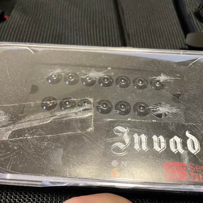 Seymour Duncan Invader 7 string guitar Soapbar pickup 2010’s - Black image 2
