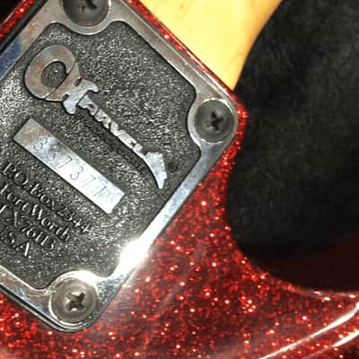 Charvel 375 Deluxe 1989 Red Sparkle w/ HSC MIJ image 9