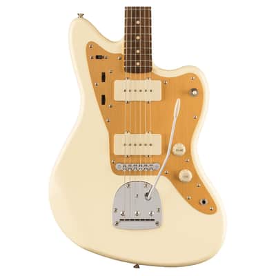 Used Squier J Mascis Jazzmaster - Vintage White w/ Laurel FB image 1