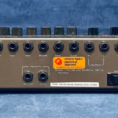 MXR Model 185 Drum Computer Vintage Drum Machine • MINT MUSEUM PIECE • Pro Restoration • Warranty image 10