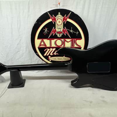 Hamer USA Chaparral Guitar with Case - Black - headstock repaired! image 8