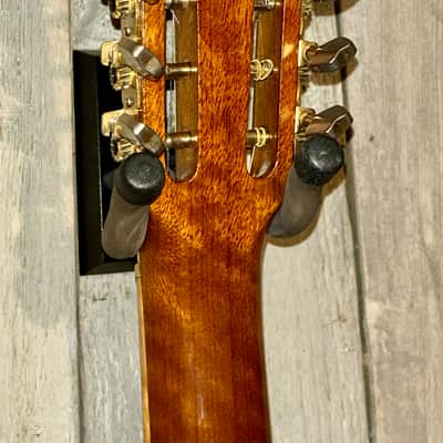 Rare 1978 Daion THE '78 Heritage 12-String Made in, Mahogany Stain Gloss Finish Slotted Headstock , Pro Setup Hard Shell Case image 12