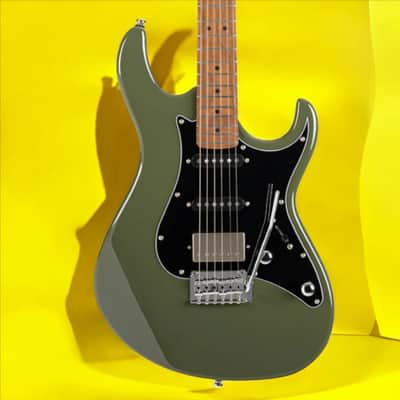 Cort G250SEODG G Series 250SE Electric Guitar. Olive Dark Green image 6