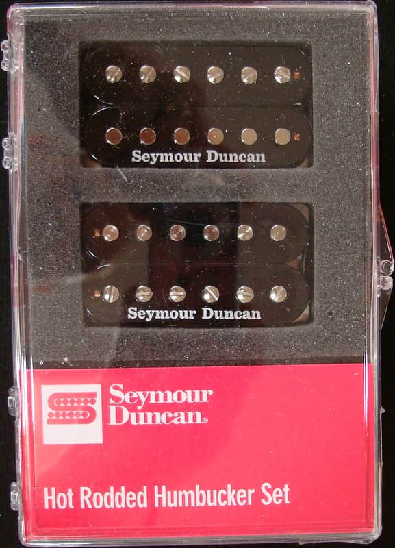 Seymour Duncan Hot Rodded Humbucker Pickup Set 11108-13-B image 1