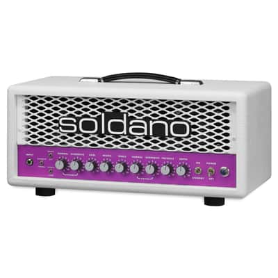 Soldano SLO-30 - Signed Purple Panel - White Head image 2