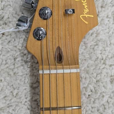 Fender American Ultra II Stratocaster®, Maple Fingerboard, Sinister Red + Case image 8