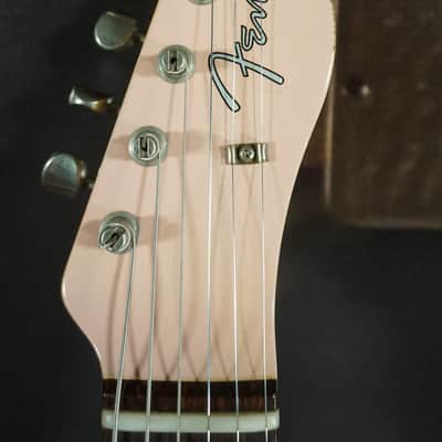 2019 Fender Custom Shop Limited Edition NAMM ‘63 Telecaster Relic Shell Pink Matching Headstock | 1-of-1 Custom Color Spec image 2