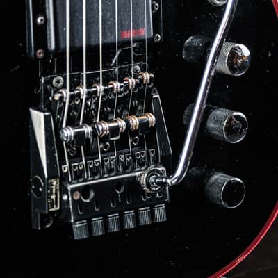 1985 Washburn WT-24V Tour 24 HH Telecaster black/red image 6