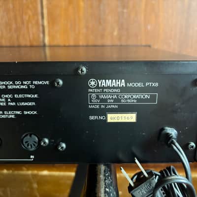YAMAHA PTX8 PERCUSSION TONE GENERATOR drum synth New internal battery image 7