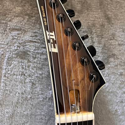ESP E-II M-II 7 NT 2019 - 2020 - Dark Brown Natural Burst image 4