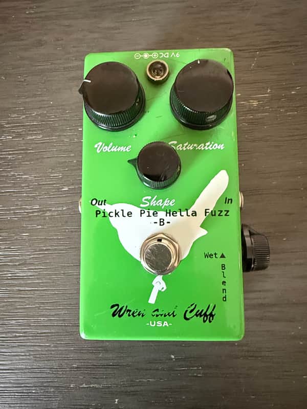 Wren and Cuff Pickle Pie Hella Fuzz B 2010s - Green