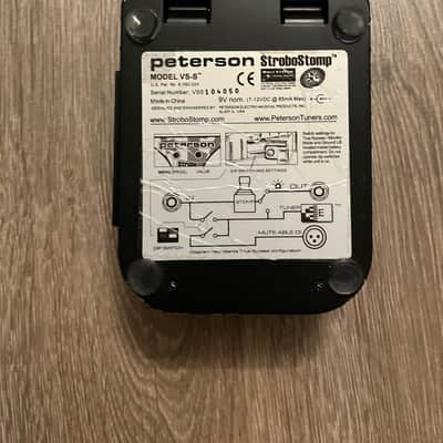 Peterson VS-S StroboStomp Pedal Tuner 2000s - Blue image 3