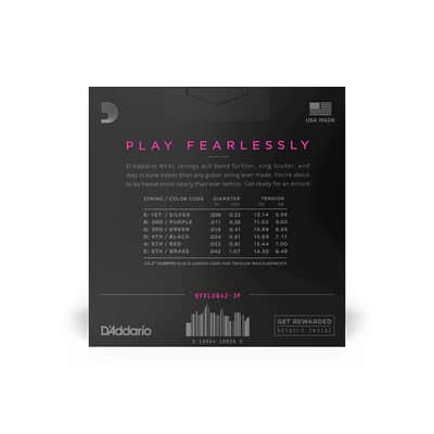 D'Addario NYXL0942-3P Nickel Wound Electric Guitar Strings Super Light 09-42, 3 Pack image 2