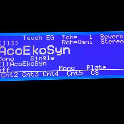 Graphic Display Upgrade - Yamaha VL1  VL1M  VL7  VP1  W5  W7  Alesis Andromeda A6