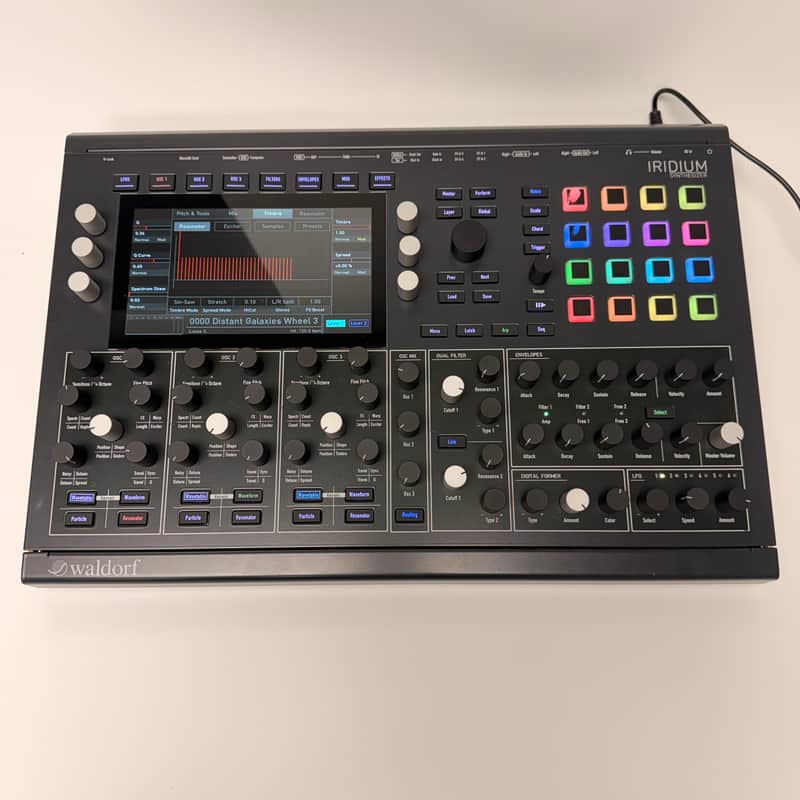 Waldorf Iridium Desktop Synthesizer Owned By Puscifer image 1