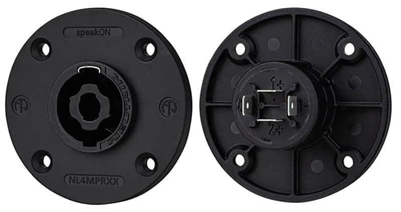 NEUTRIK speakON Panel Mount Jacks / Twist Lock Speaker Connectors-NL4MPRXX / 8 image 1