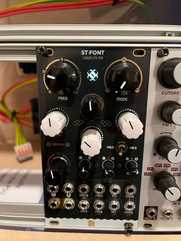 Nano Modules ST·FONT Stereo Liquid Filter 2024 - Black image 1