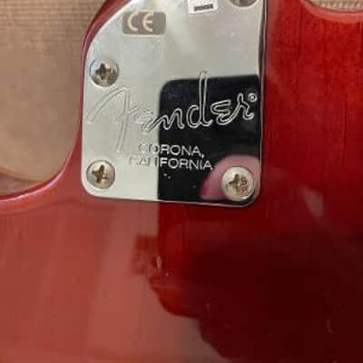 Fender American Select Carved Maple Top Jazzmaster HH 2013 Cayenne Burst image 3