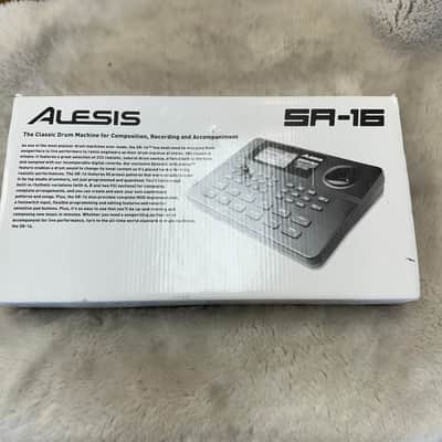 Used Alesis SR-16 Drum Machine w/2x Boss FS-5L Foot Controllers image 7