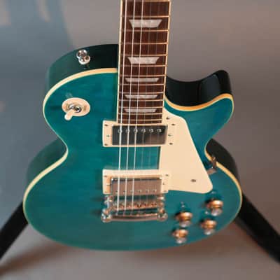 Epiphone Les Paul Standard '60s Quilt Top Translucent Blue (2021) - Used image 4