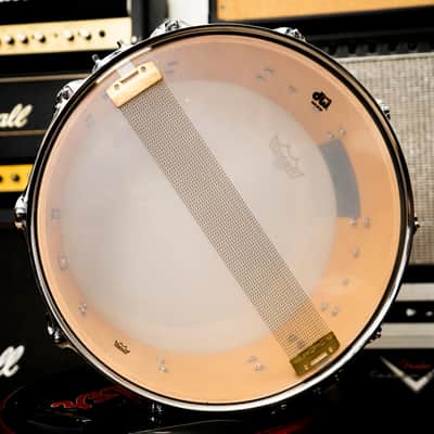 DW Performance Series 5.5x14" Maple Snare Drum 2010 - Present - Natural With Gig Bag image 4