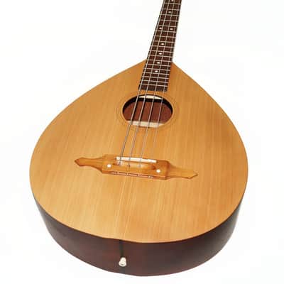 Original New Ukrainian Bass Guitar 4 Strings Folk Kobza Lute Wooden Quality Musical Instrument Trembita Powerful Sound! image 3