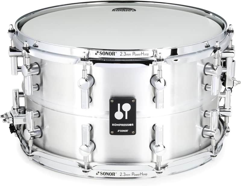 Sonor 8x14" Kompressor Series Aluminum Snare Drum (KS-1408-SDA) image 1