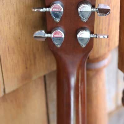 Yamaha sj-180 acoustic guitar - natural image 6