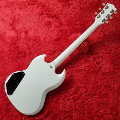 Burny RSG-60 '63 Revival Series - SG Standard - 1990-1992 - Snow White - Original VH-1 Pickups - Made In Japan MIJ image 10