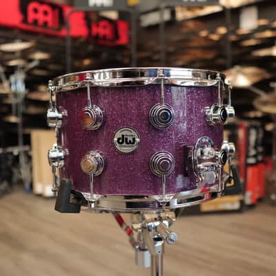 DW Collector's SSC Maple 8x14" Snare Drum (Purple Glass) image 6