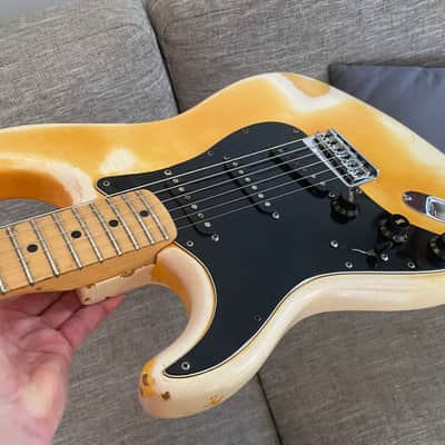 RARE 1977 Orig. Fender Stratocaster LEFTY Hardtail! Left Handed image 7