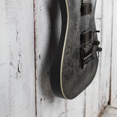 Schecter Ernie C C-1 Solid Body Electric Guitar Black Reign Finish image 8