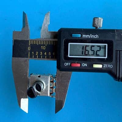 Fender Bullet Reverb (PR241) Guitar Amp Part: D-Shaft Potentiometer A50K Pot image 9