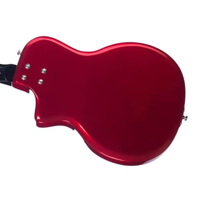 Airline Guitars Twin Tone Metallic Red image 4