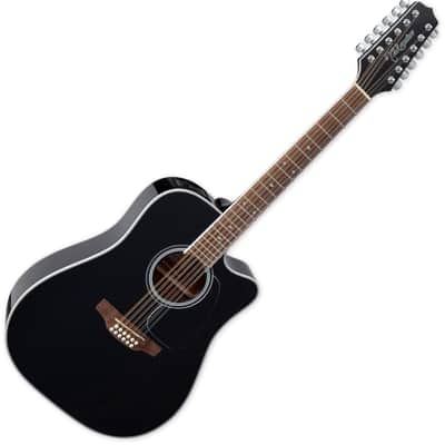 Takamine GD38CE Acoustic Electric Guitar Black B-Stock image 1