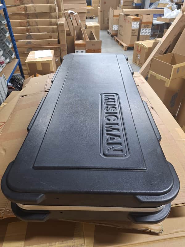 Ernie Ball Music Man 5983 Hardshell Guitar Case Black - ABS image 1
