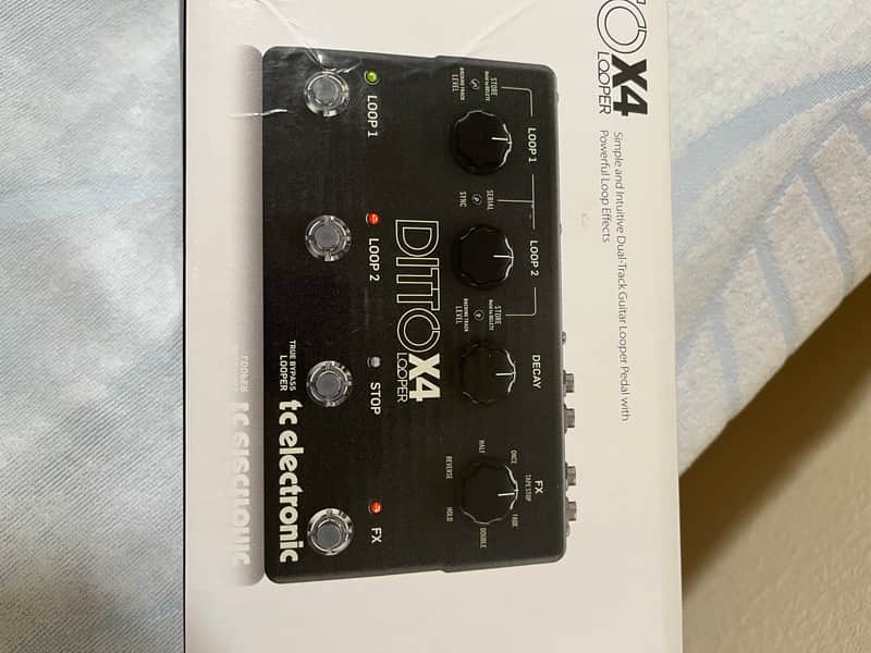 TC Electronic Ditto X4 Looper 2016 - Present - Black image 1