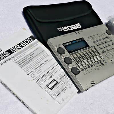 ​Boss BR-600 8 Track Digital Recorder with Flash Card, Manual, New Power Supply and Boss GigBag - PV MUSIC Shop Inspected and Tested - Works / Sounds / Looks Great - ​Very Good Condition - Free Shipping image 2