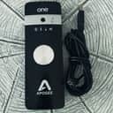 Apogee ONE 2x2 24-Bit 96kHz USB Audio Interface for iOS and Mac 2010s - Black with Silver Stripe