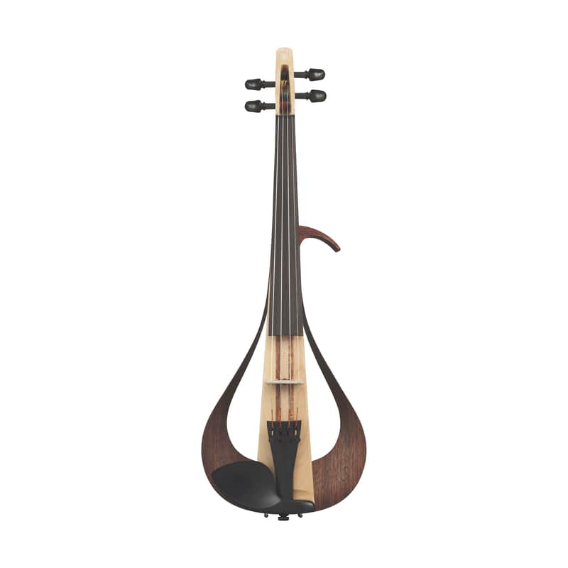 Yamaha YEV104 - 4-String Electric Violin Outfit w/ Case and Bow - Natural image 1