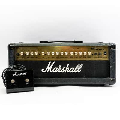 Marshall MG100HDFX 100W Guitar Amp Head w/ Footswitch 2-Channel image 1