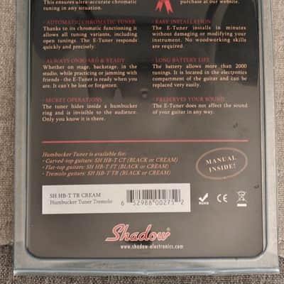 Shadow Humbucker Ring Tuner SH HB-T TR Creme image 2