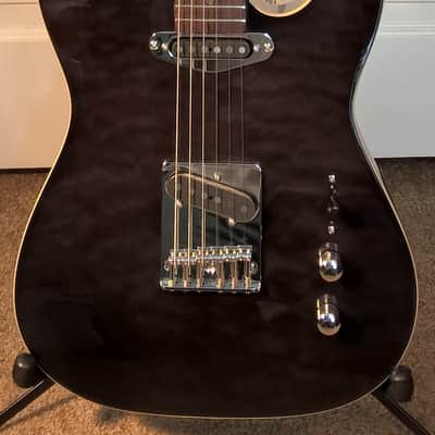 MD Michael Dolsey Telecaster -- Mint/N.O.S. Cond.; Benson Custom-Wound PUs; Transp. Black Quilt-Top image 3